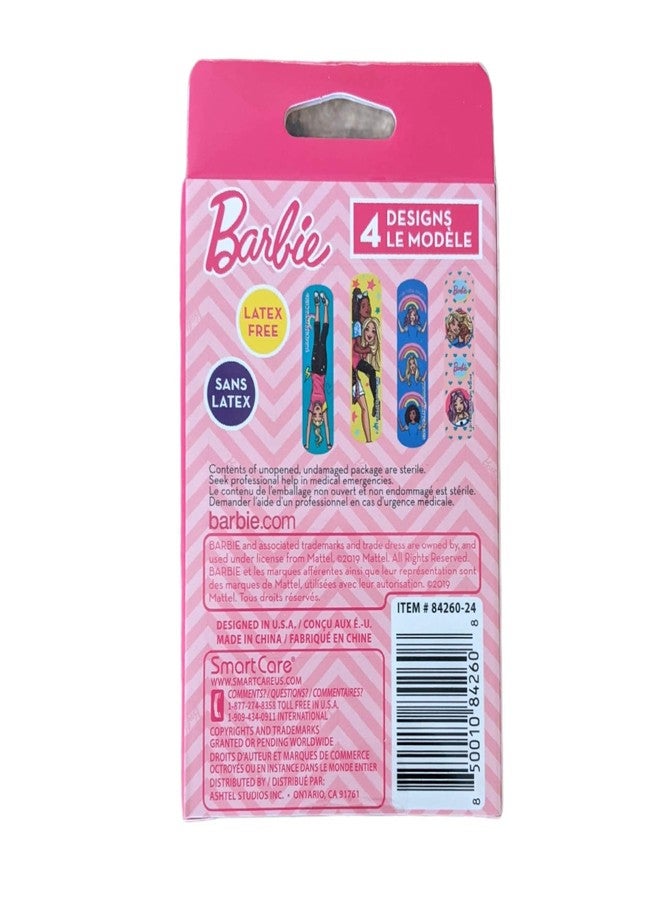Smart Care Barbie Themed Sterile Adhesive Kids Bandages - Three Pack, Multi - Image 4